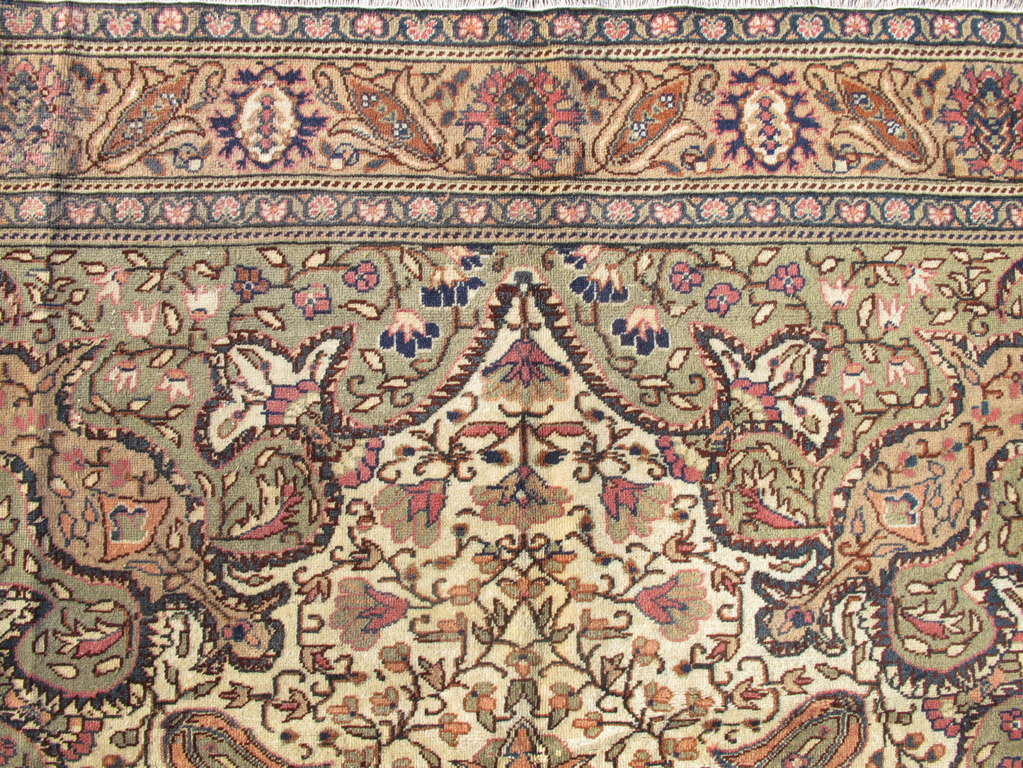 Handmade Old Oriental Rug,Large Living Room Vintage Rug,Wool Handmade Carpet 6x9