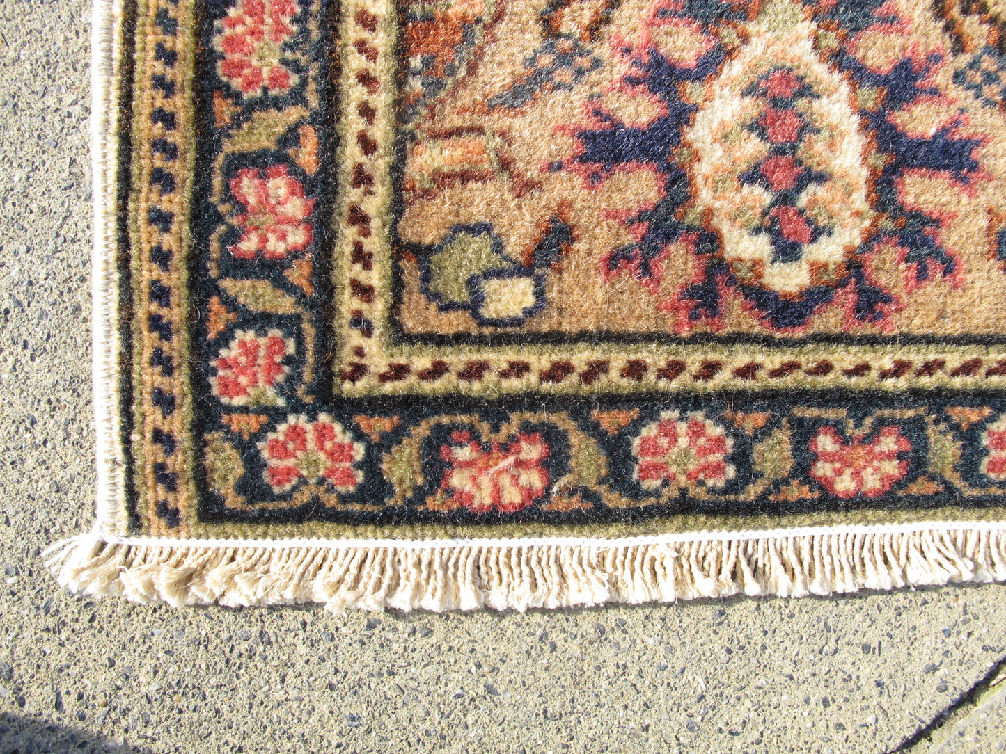 Handmade Old Oriental Rug,Large Living Room Vintage Rug,Wool Handmade Carpet 6x9
