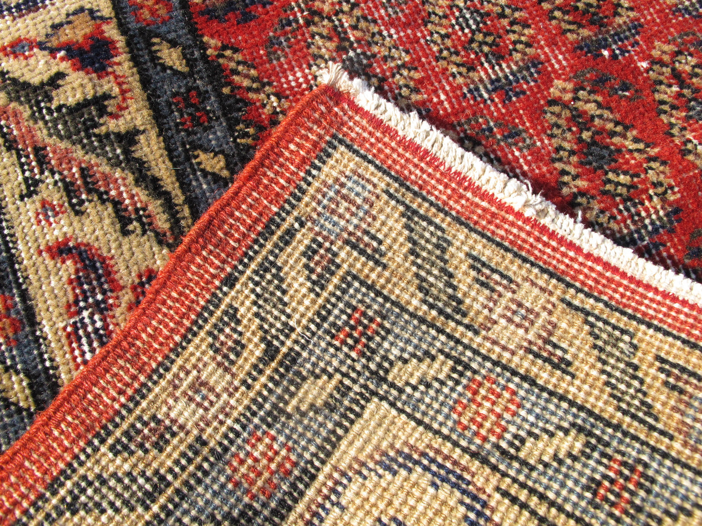 Antique Decor Hand Knotted Vintage Rug Distressed Persian Pattern Wool Area Rug Large Traditional Carpet