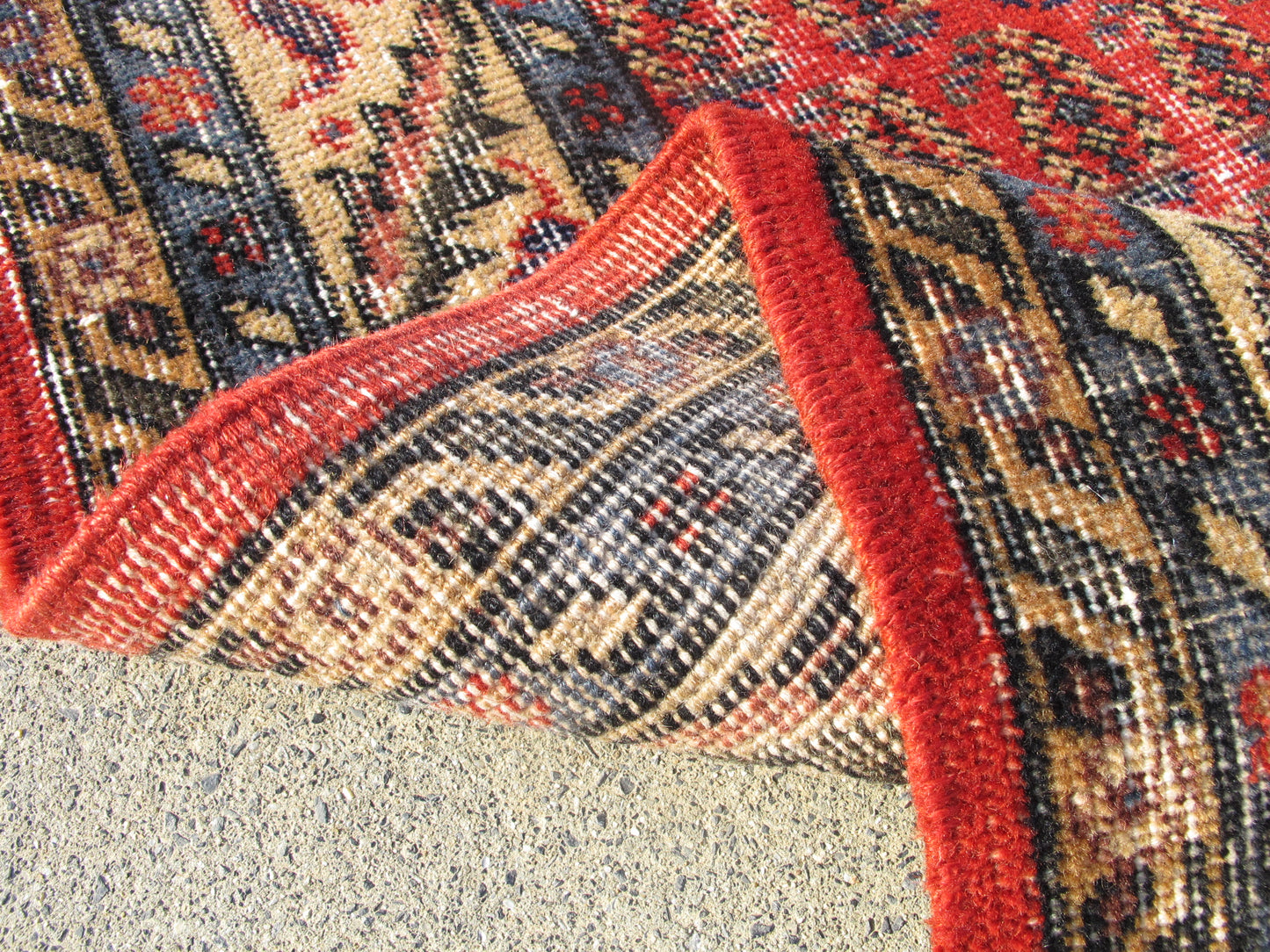 Antique Decor Hand Knotted Vintage Rug Distressed Persian Pattern Wool Area Rug Large Traditional Carpet