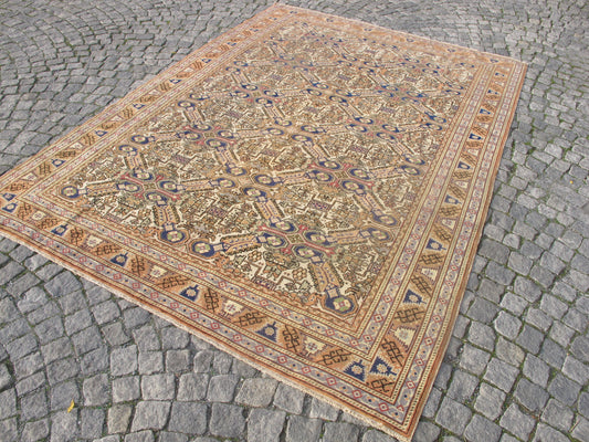 Hand Knotted Vintage - Semi Antique Oriental Rug,Boho Decor carpet