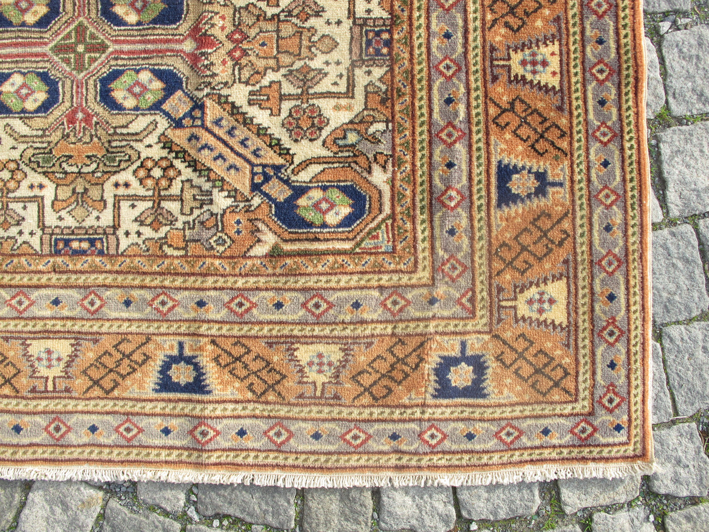 Hand Knotted Vintage - Semi Antique Oriental Rug,Boho Decor carpet