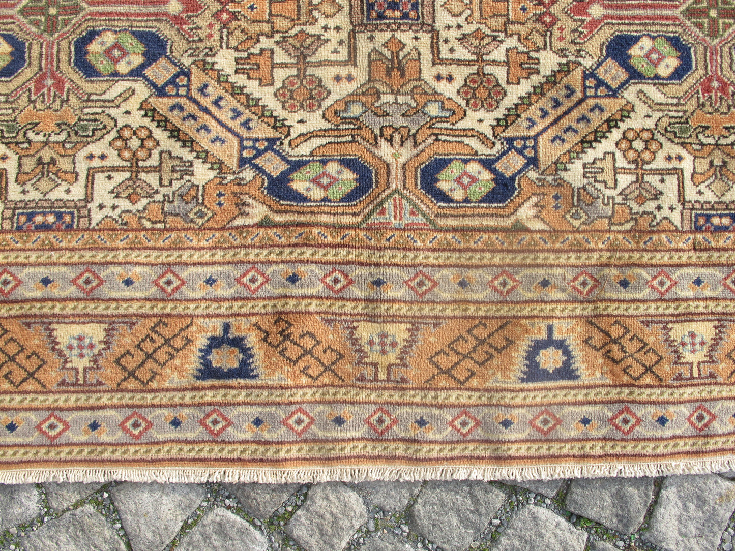 Hand Knotted Vintage - Semi Antique Oriental Rug,Boho Decor carpet