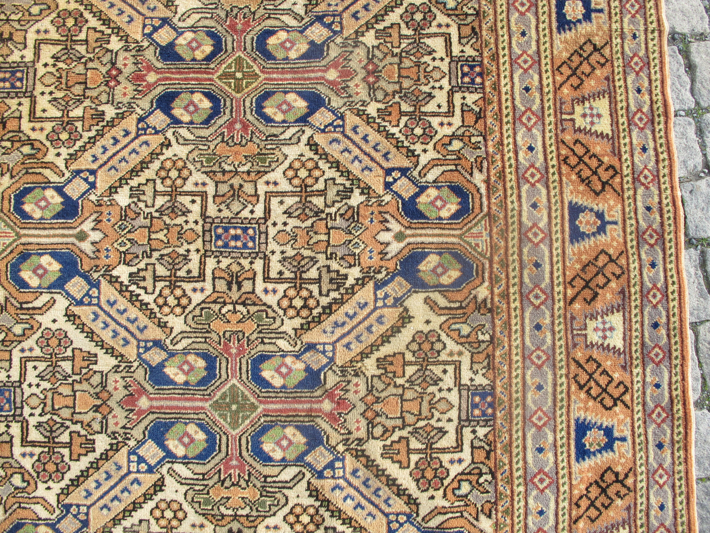 Hand Knotted Vintage - Semi Antique Oriental Rug,Boho Decor carpet