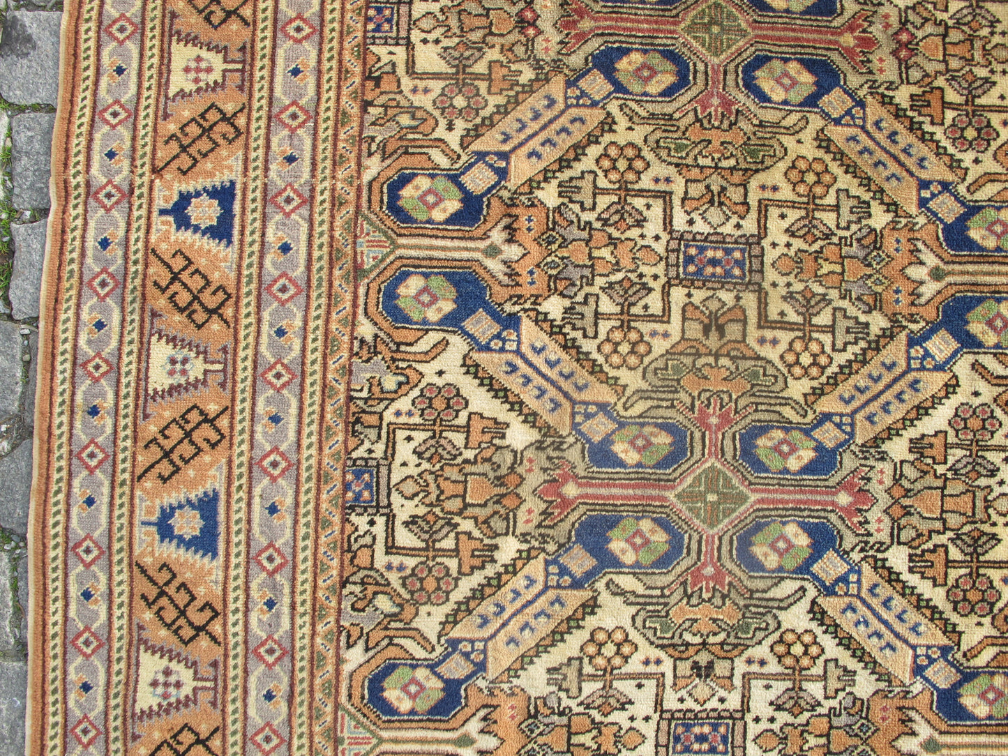 Hand Knotted Vintage - Semi Antique Oriental Rug,Boho Decor carpet