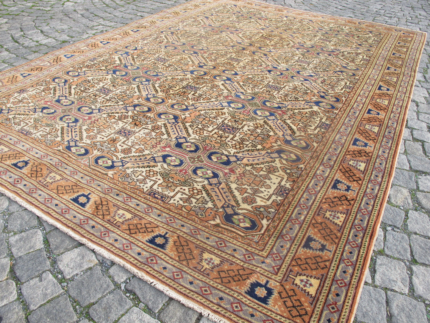Hand Knotted Vintage - Semi Antique Oriental Rug,Boho Decor carpet