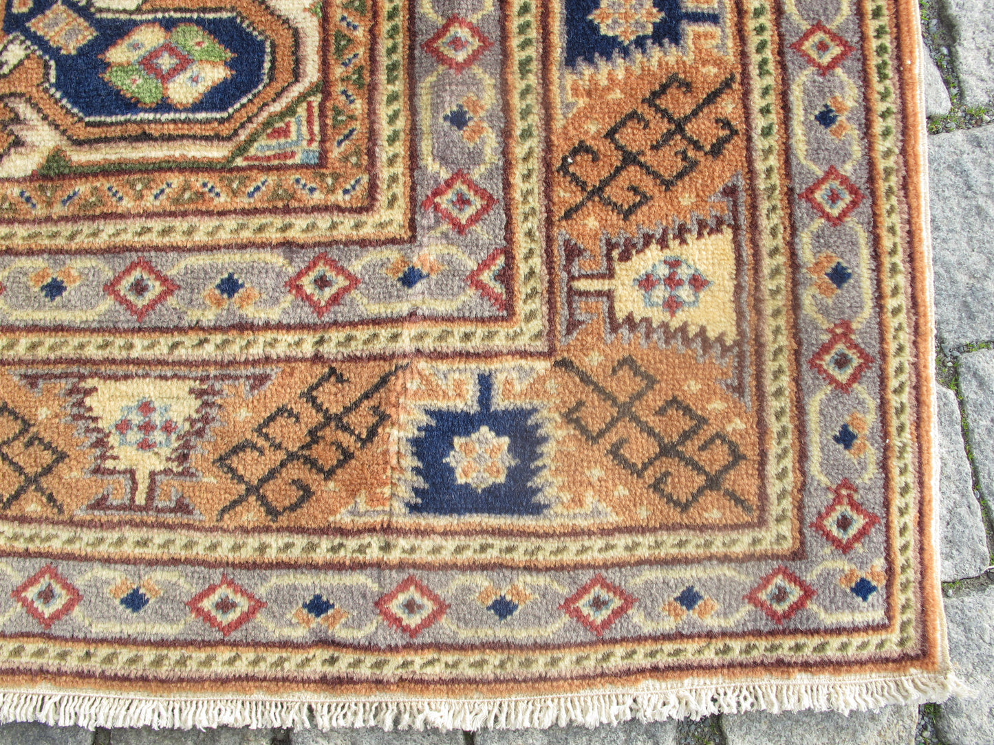 Hand Knotted Vintage - Semi Antique Oriental Rug,Boho Decor carpet