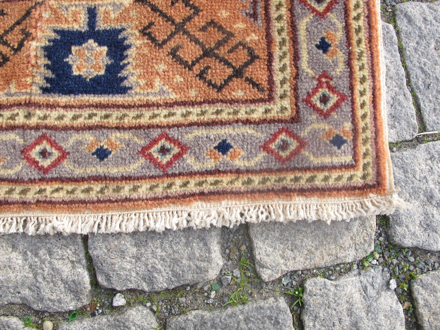 Hand Knotted Vintage - Semi Antique Oriental Rug,Boho Decor carpet