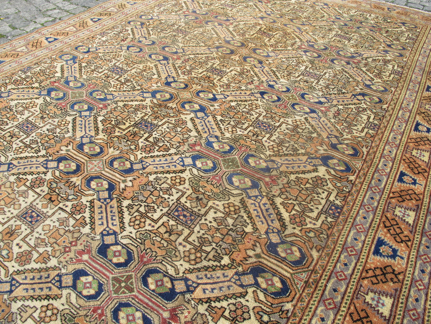 Hand Knotted Vintage - Semi Antique Oriental Rug,Boho Decor carpet